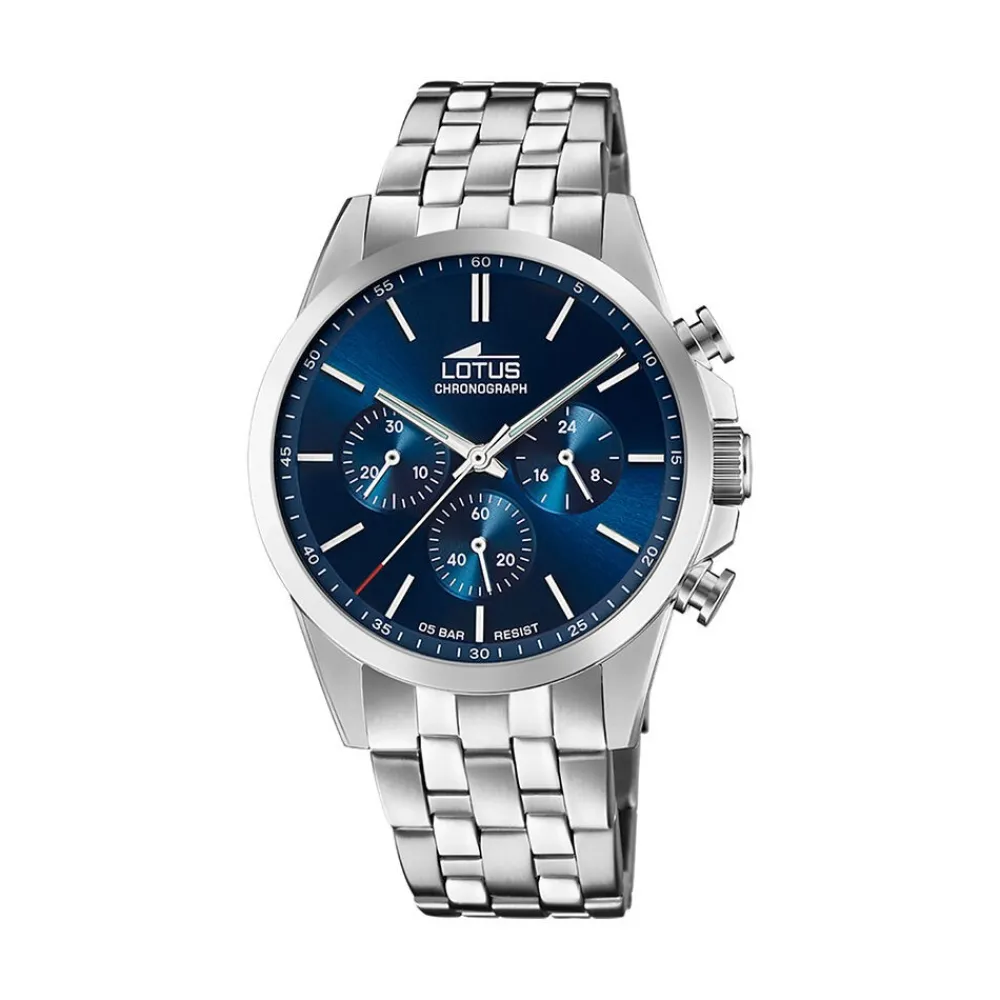 Montre Chrono 41 Bleu|LOTUS
