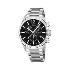 Montre Chrono Noir|LOTUS Clearance