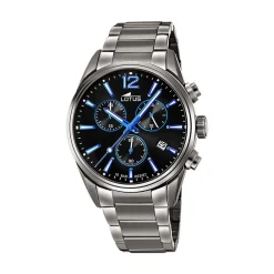 Montre Chrono Noir|LOTUS Online