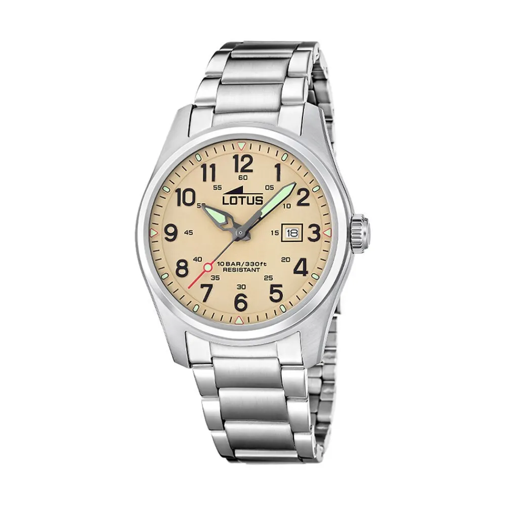 Montre Minimalist 42 Beige|LOTUS Outlet