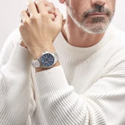 Montre Multifonction 42 Bleu|LOTUS