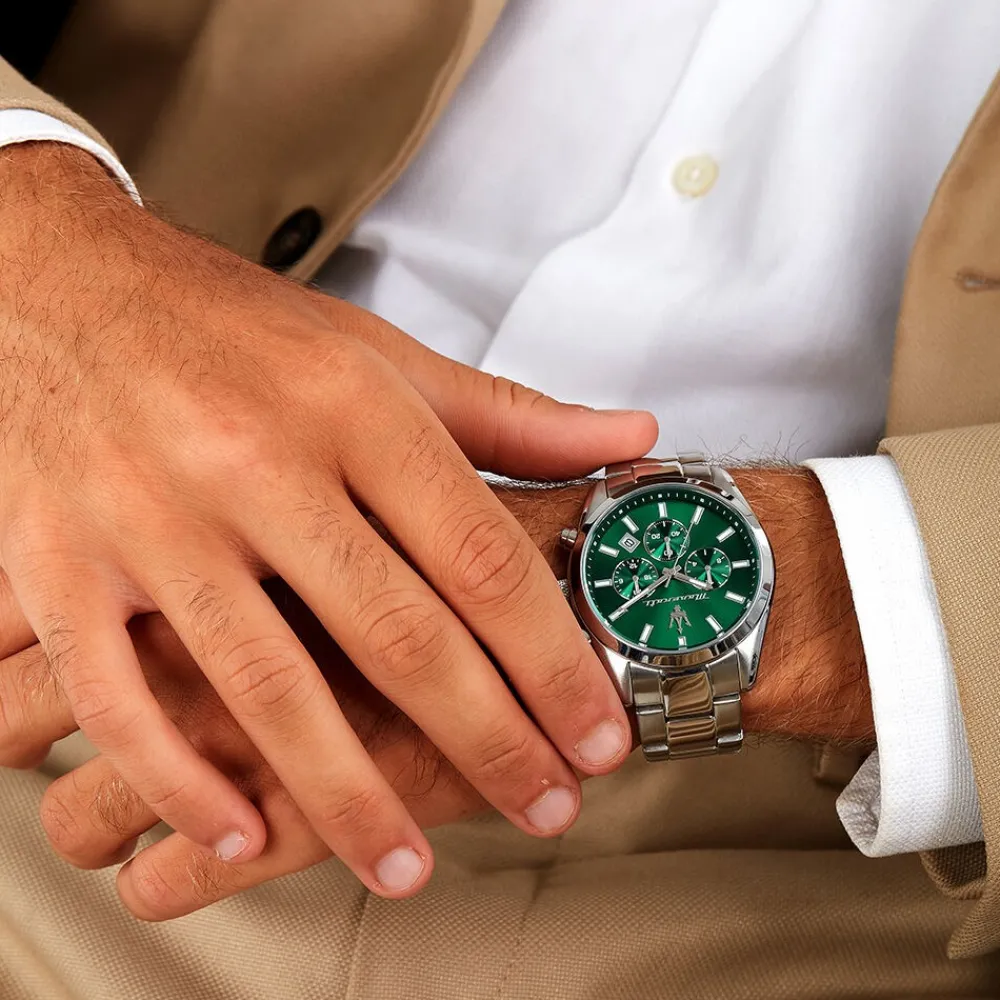 Montre Attrazione Vert|MASERATI Outlet