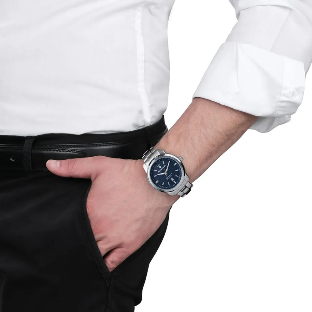 Montre Successo Bleu|MASERATI Online