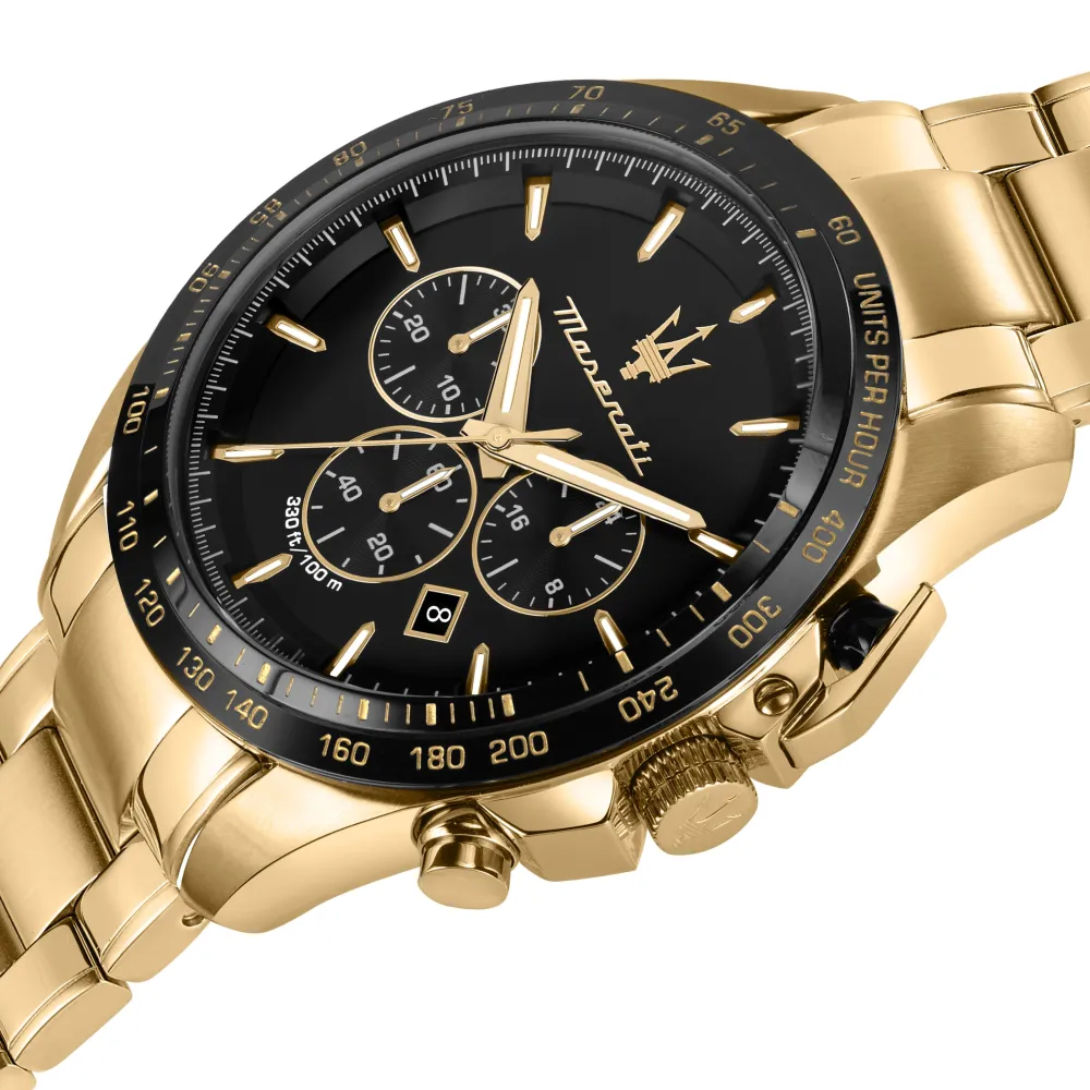 Montre Traguardo Noir|MASERATI Outlet