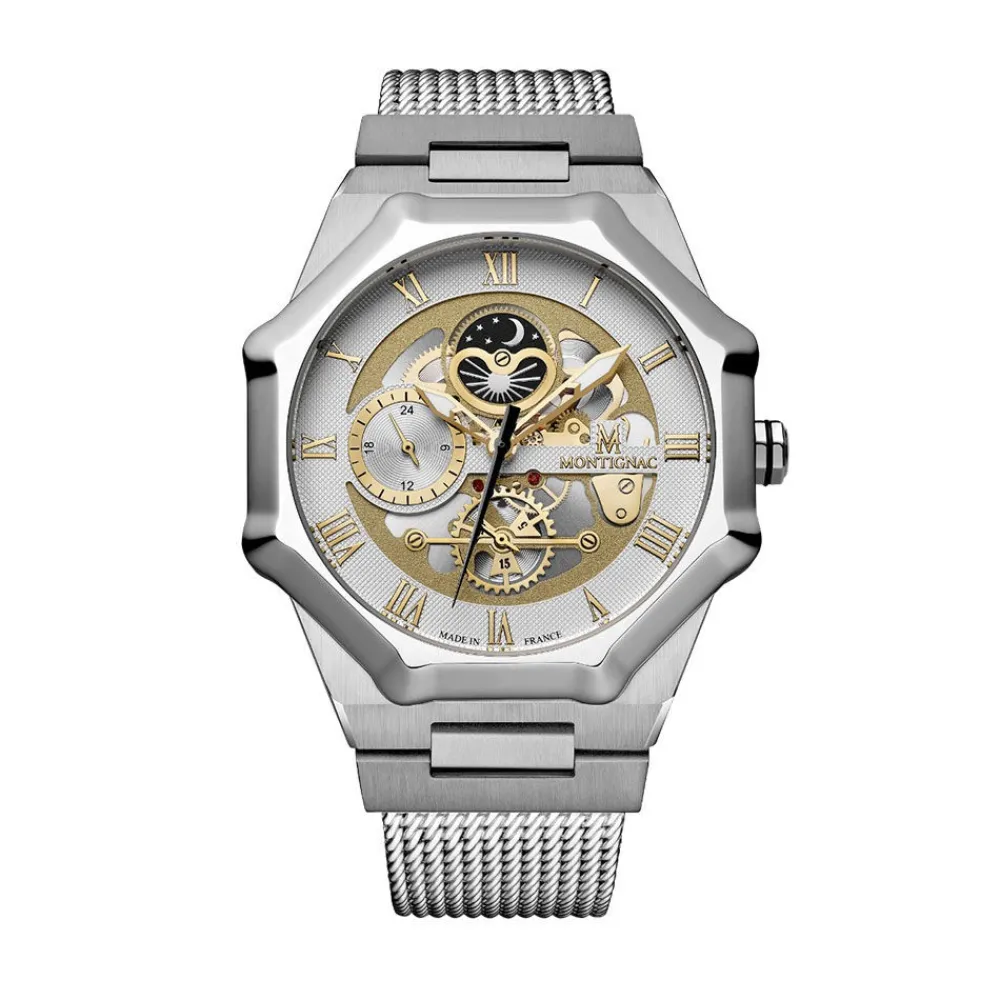 Montre Octagon Blanc|MONTIGNAC Clearance