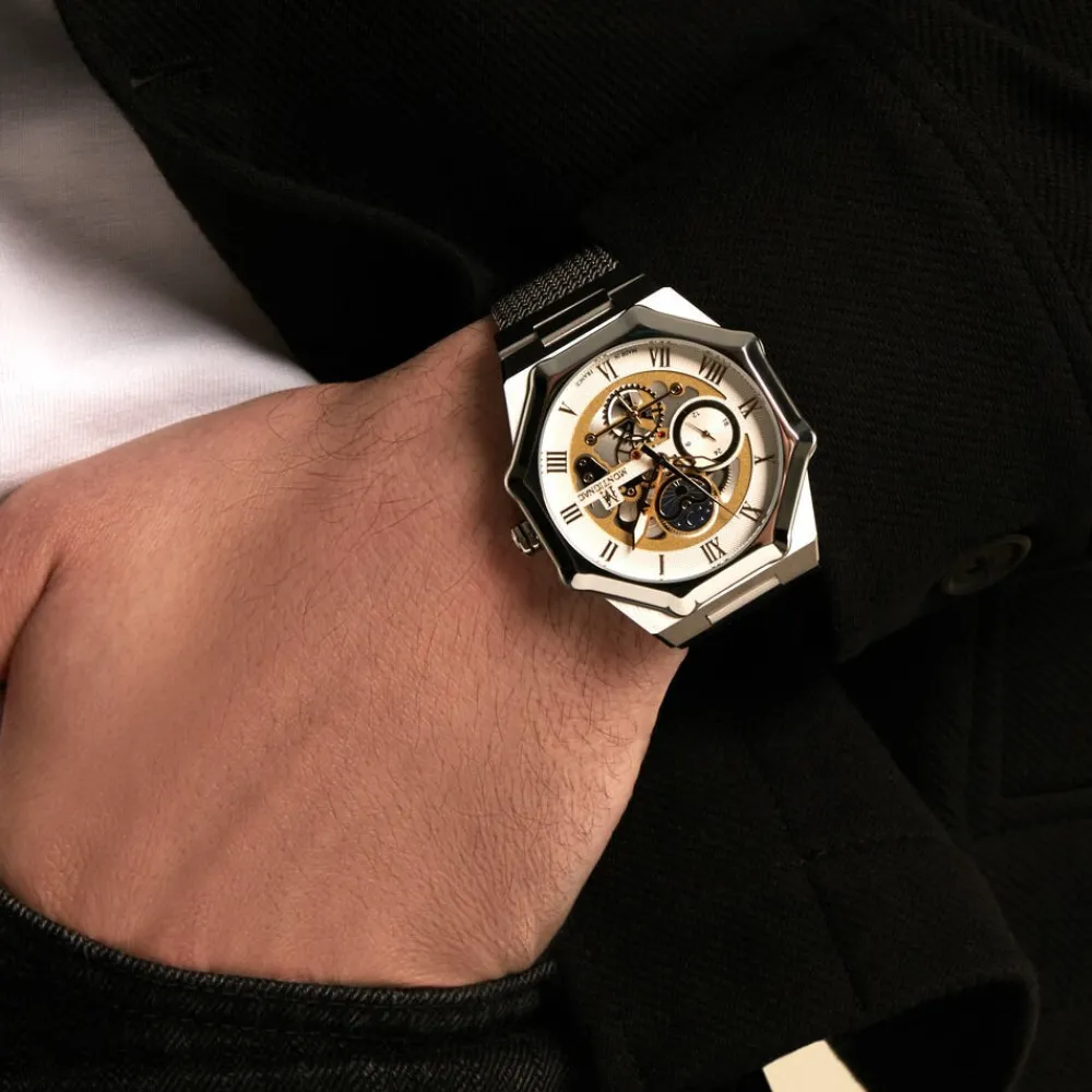 Montre Octagon Blanc|MONTIGNAC Clearance