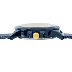 Montre Round Auto Bleu|MONTIGNAC Hot