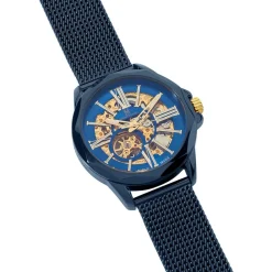 Montre Round Auto Bleu|MONTIGNAC Hot