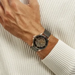 Montre Round Automatique Noir|MONTIGNAC Online