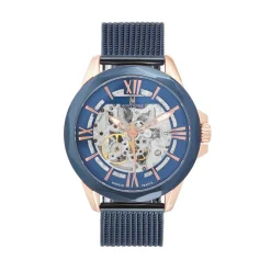 Montre Round Automatique Bleu|MONTIGNAC Hot