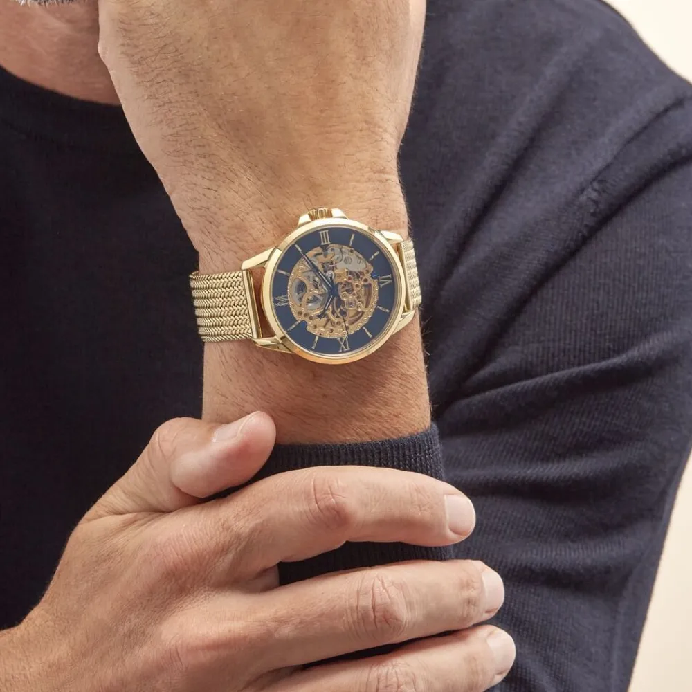 Montre Round Automatique Noir|MONTIGNAC Best