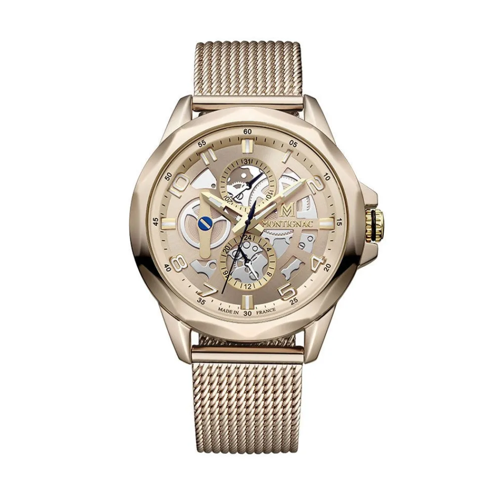 Montre Round Champagne|MONTIGNAC Best