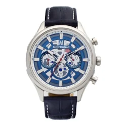 Montre Round Chrono Bleu|MONTIGNAC Clearance