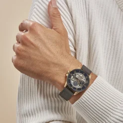 Montre Round Noir|MONTIGNAC Outlet