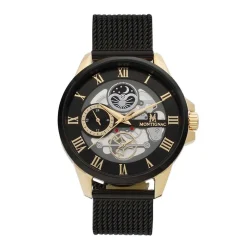 Montre Round Noir|MONTIGNAC Outlet