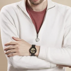 Montre Round Noir|MONTIGNAC Online