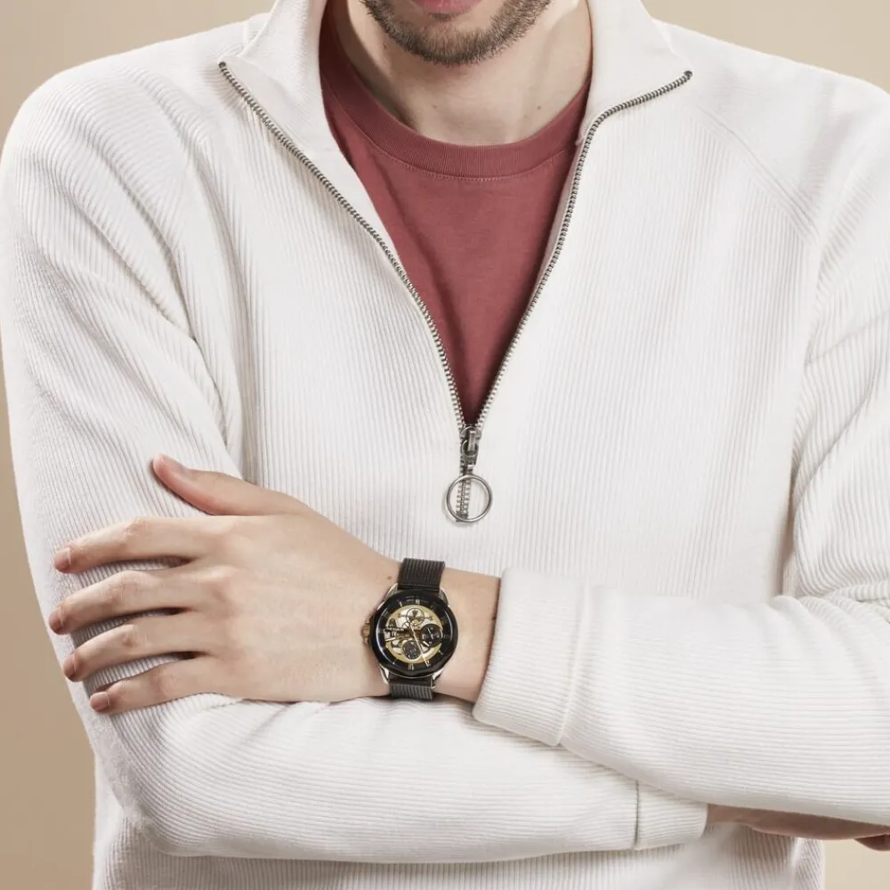 Montre Round Noir|MONTIGNAC Online