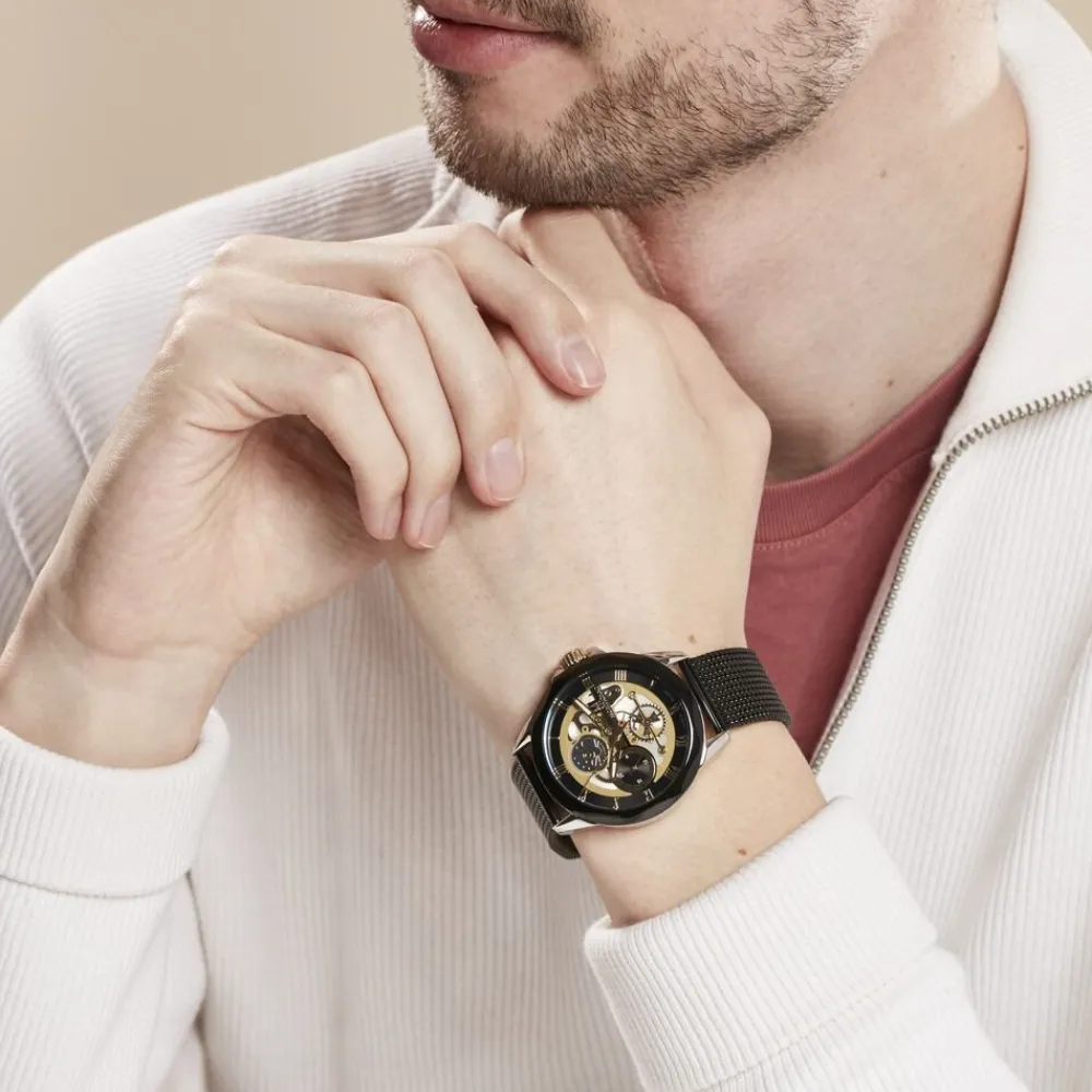 Montre Round Noir|MONTIGNAC Online