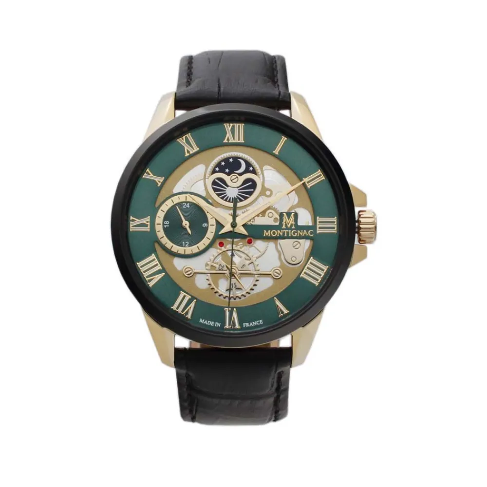 Montre Round Vert|MONTIGNAC Sale