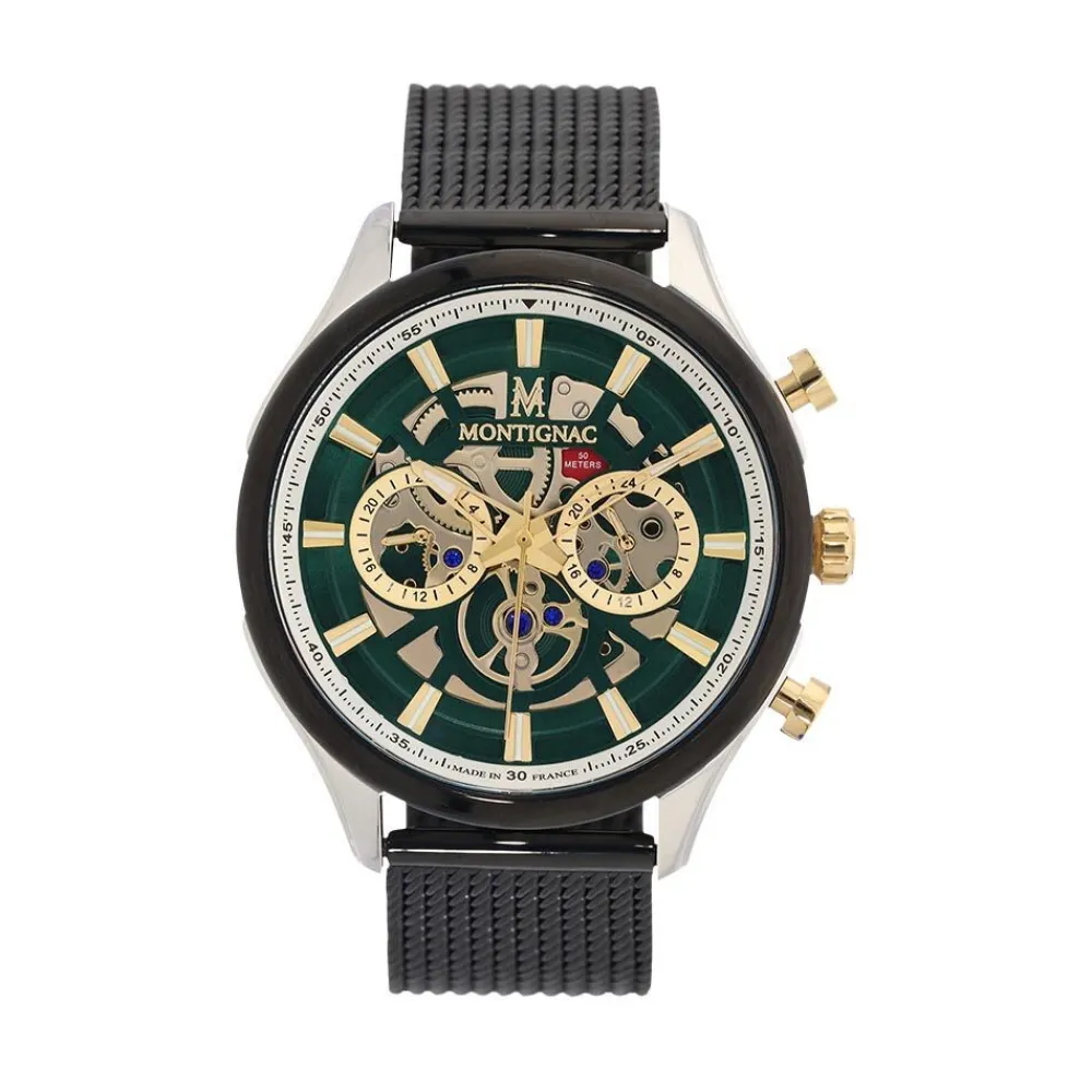 Montre Round Vert|MONTIGNAC Outlet