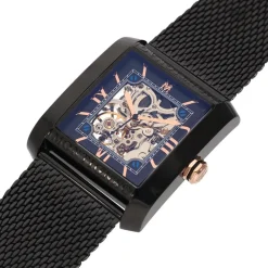 Montre Square Automatique Noir|MONTIGNAC Outlet