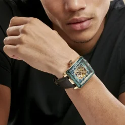 Montre Square Automatique Vert|MONTIGNAC Discount