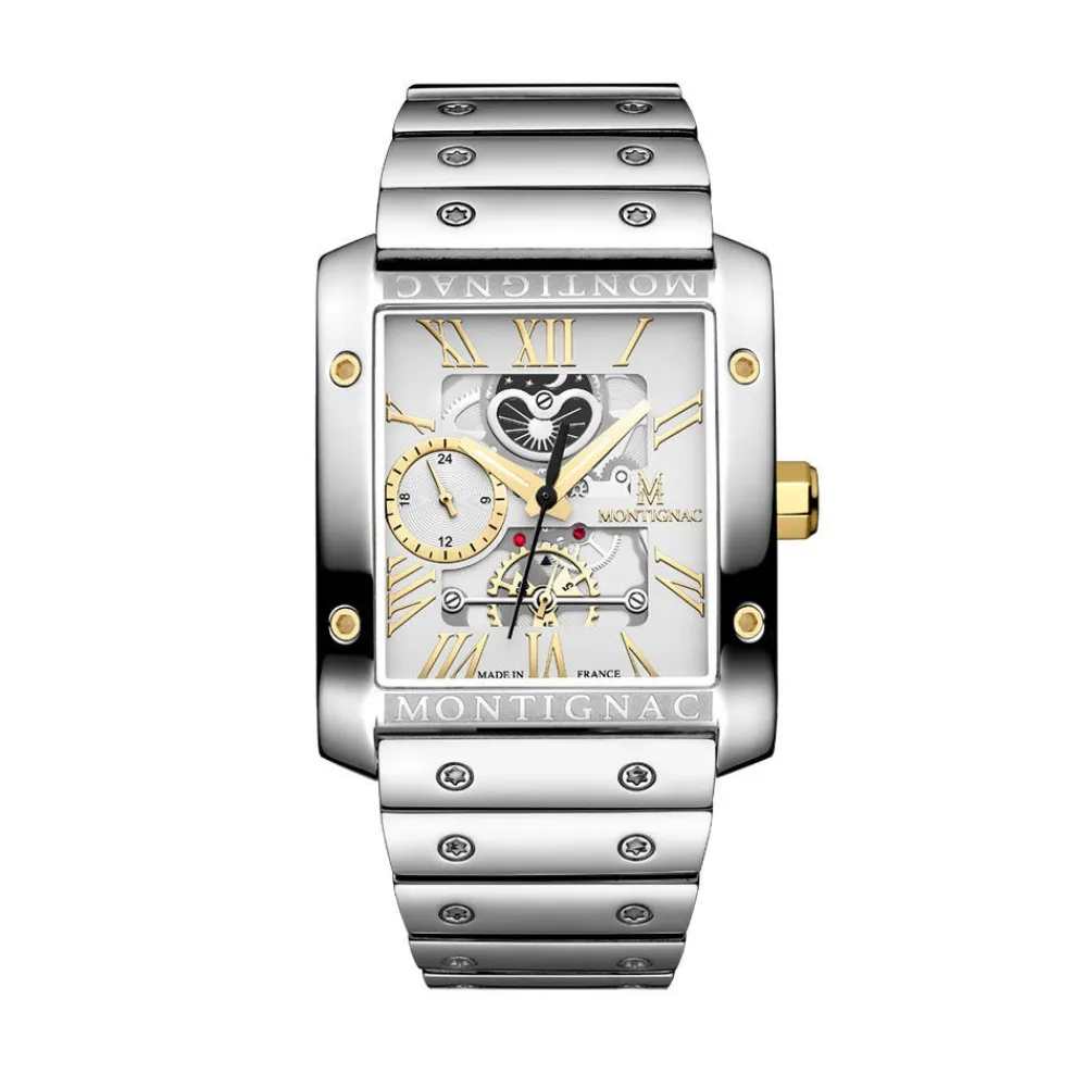 Montre Square Blanc|MONTIGNAC Sale
