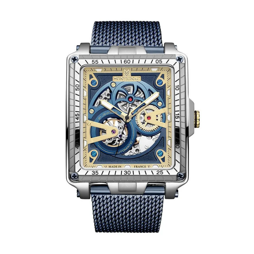 Montre Square Bleu|MONTIGNAC Best