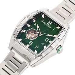 Montre Tonneau Automatique Vert|MONTIGNAC Online