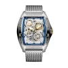 Montre Tonneau Auto Argenté|MONTIGNAC New