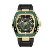 Montre Tonneau Chrono Noir|MONTIGNAC New
