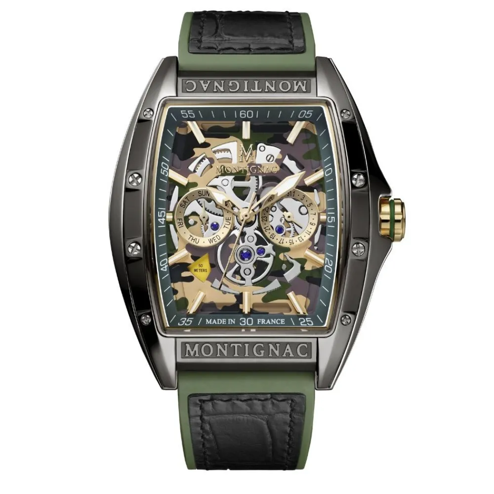 Montre Tonneau Multicolore|MONTIGNAC Outlet