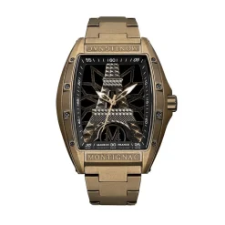 Montre Tonneau Noir|MONTIGNAC New