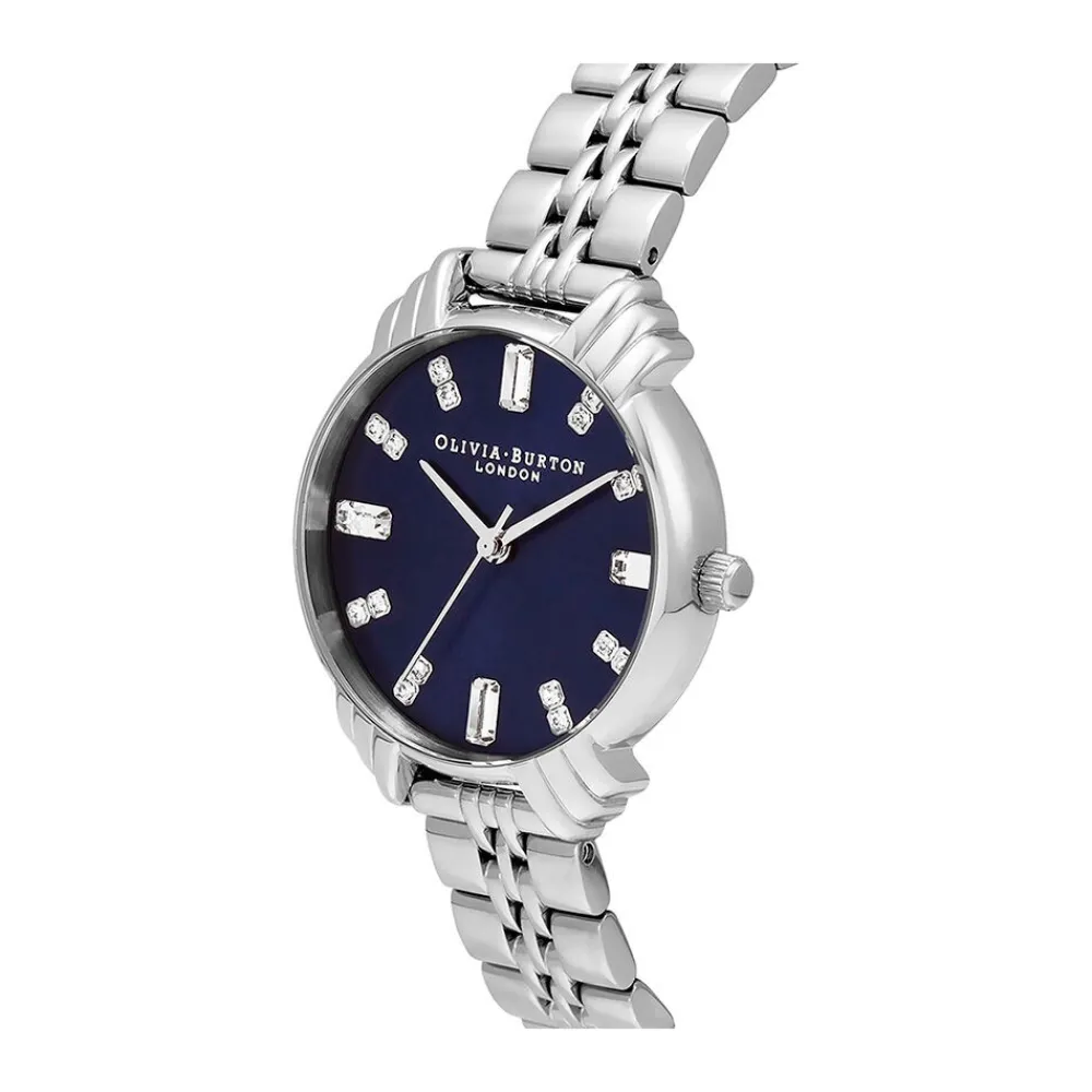 Montre Art Deco Bleu|OLIVIA BURTON Sale