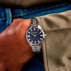 Montre Art Deco Bleu|OLIVIA BURTON Sale