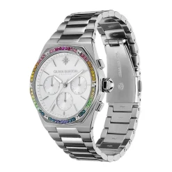 Montre Hexa Multifonction Argenté|OLIVIA BURTON Hot
