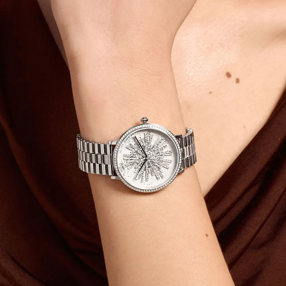 Montre Ice Burst Argenté|OLIVIA BURTON