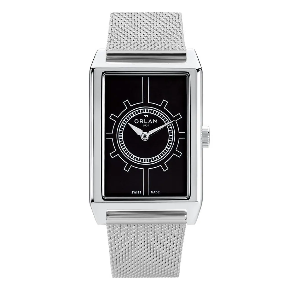 Montre Epoque Noir|ORLAM Discount