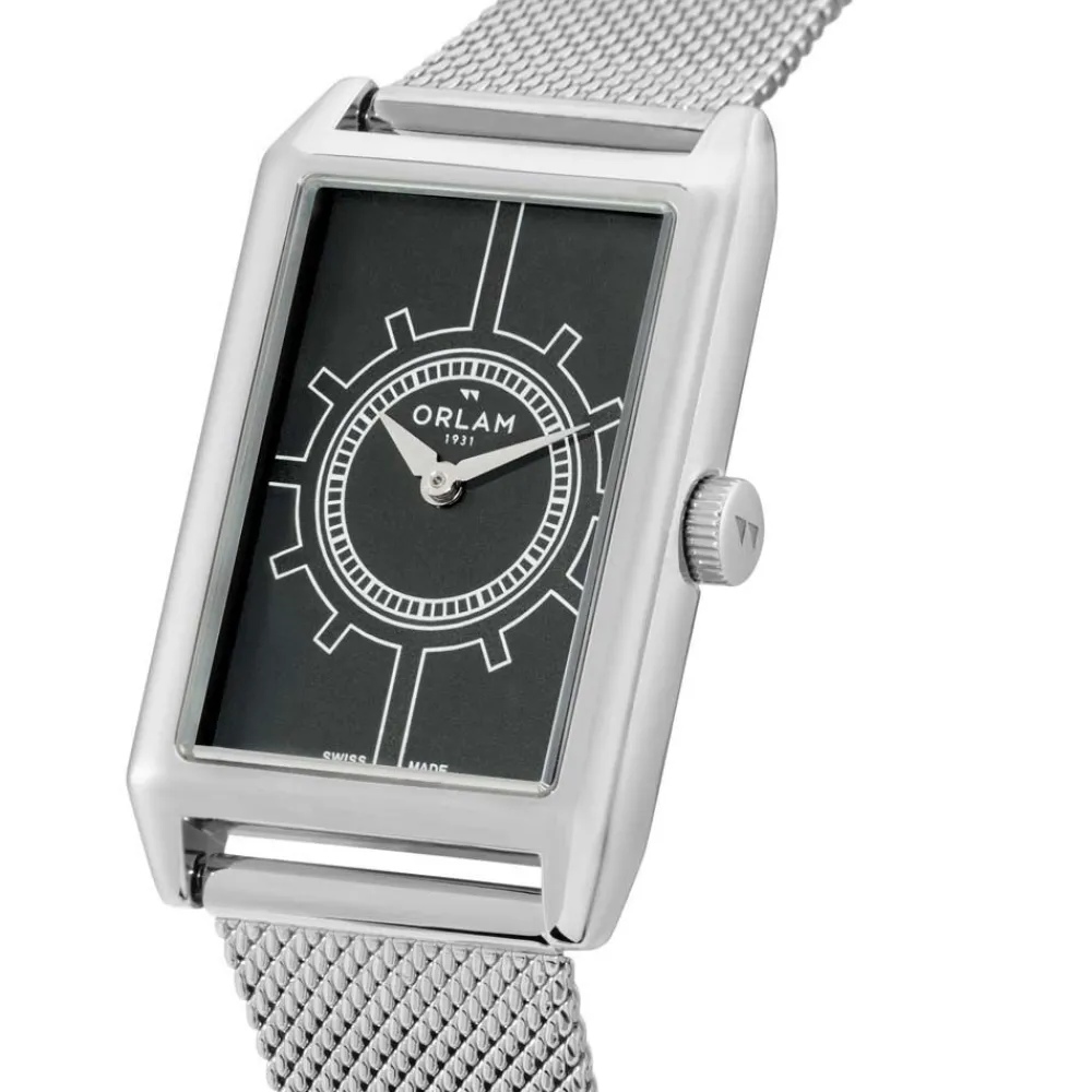 Montre Epoque Noir|ORLAM Discount
