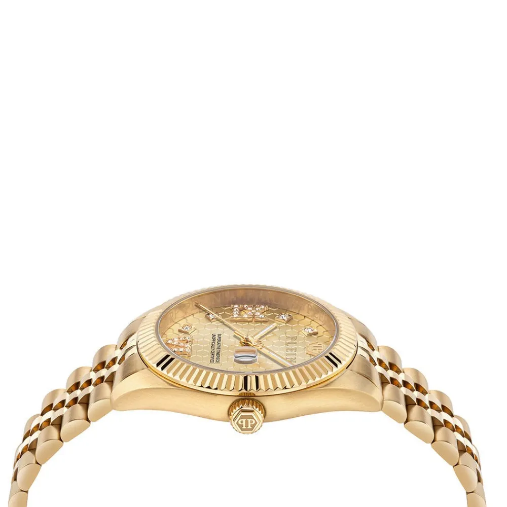 Montre Date Superlative Champagne|PHILIPP PLEIN Clearance