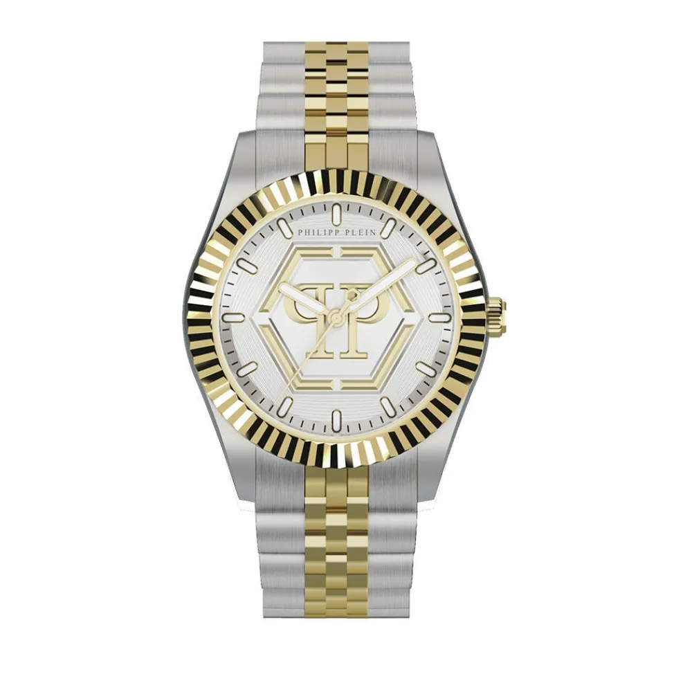Montre Date Superlative Argenté|PHILIPP PLEIN