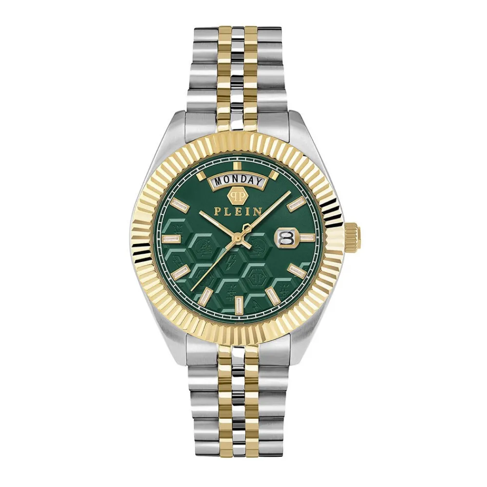 Montre Date Superlative Gent Vert|PHILIPP PLEIN Sale