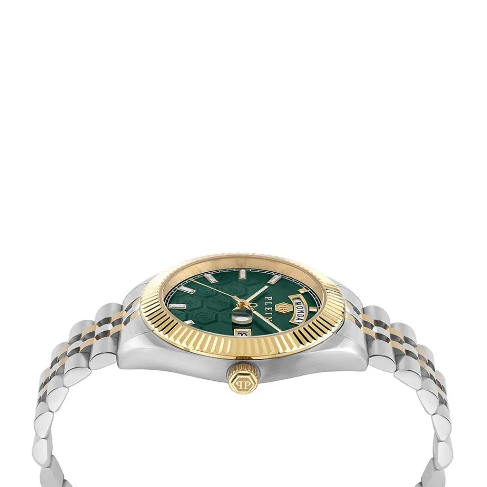 Montre Date Superlative Gent Vert|PHILIPP PLEIN Sale