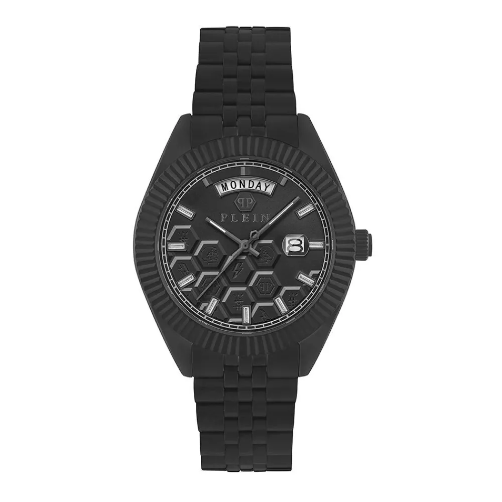 Montre Date Superlative Gent Noir|PHILIPP PLEIN Clearance