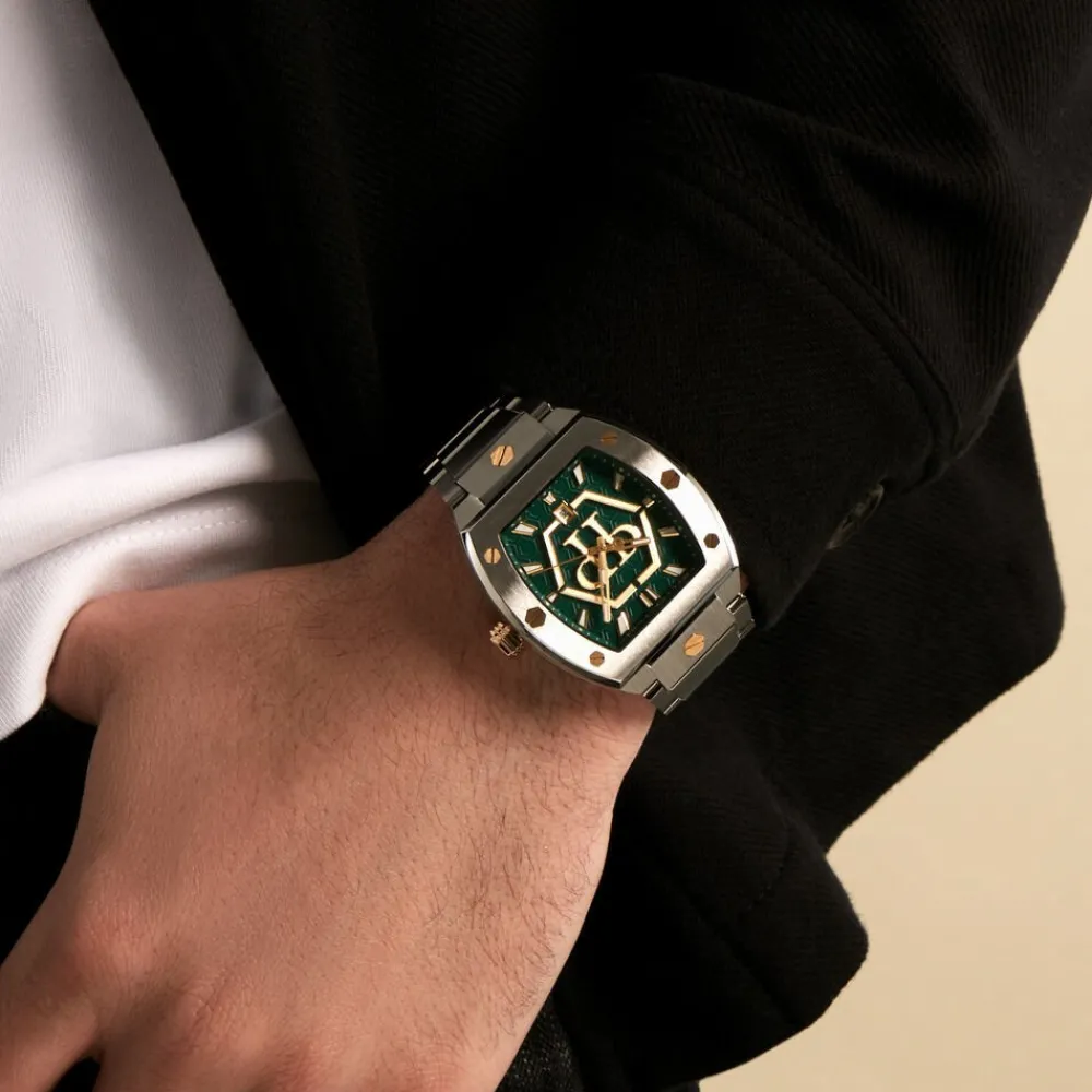 Montre Hexagon Phantom Vert|PHILIPP PLEIN New