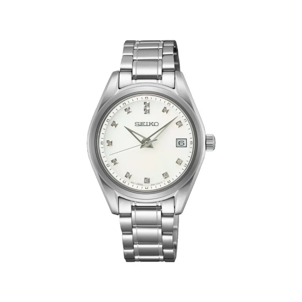 Montre Classique Nacre Blanche|SEIKO Outlet