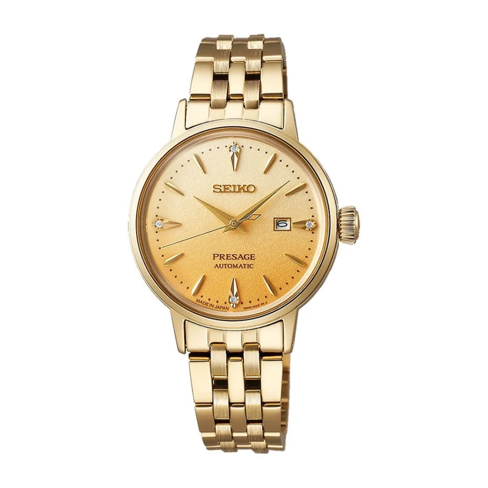Montre Presage Cocktail Doré|SEIKO