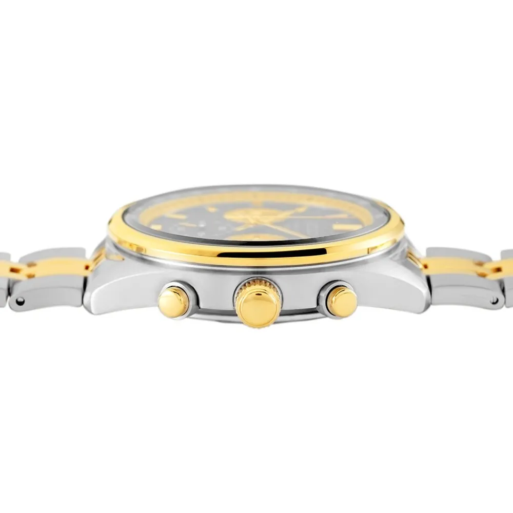 Montre Sport Bicolore Doré / Noir|SEIKO Sale