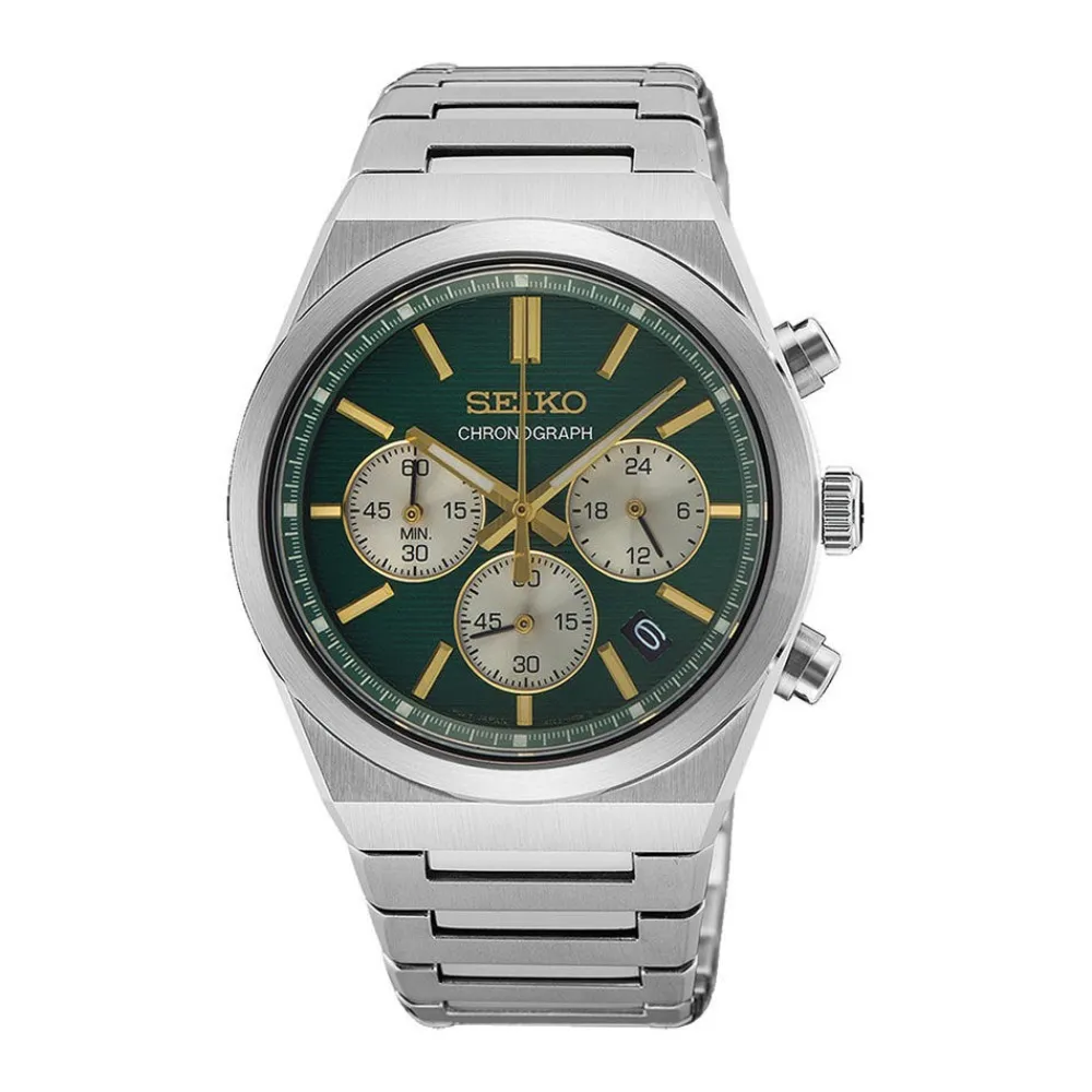 Montre Sport Chrono Vert|SEIKO