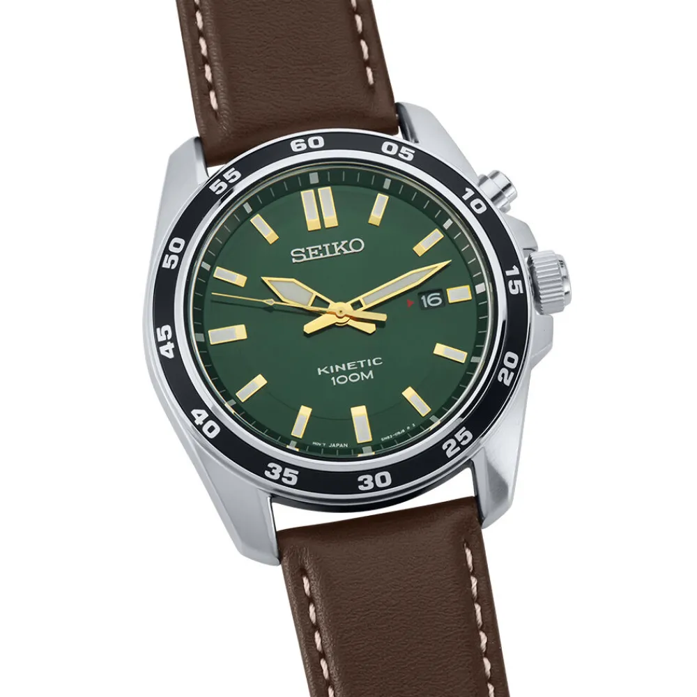 Montre Sport Kinetic Vert|SEIKO New